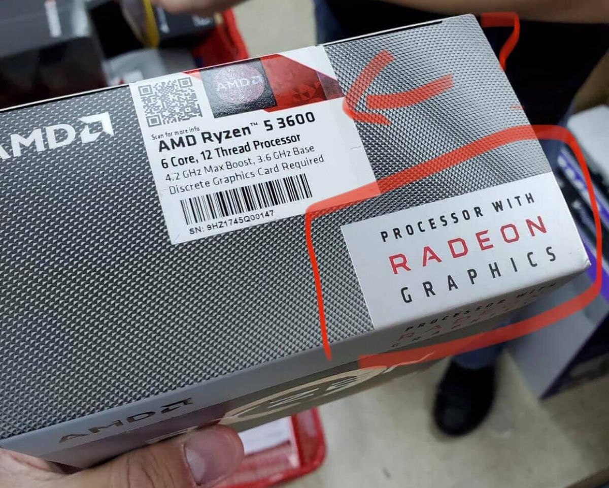 AMD Ships Out Ryzen 5 3600 CPUs in Ryzen 3 3200G Packaging | Tom's