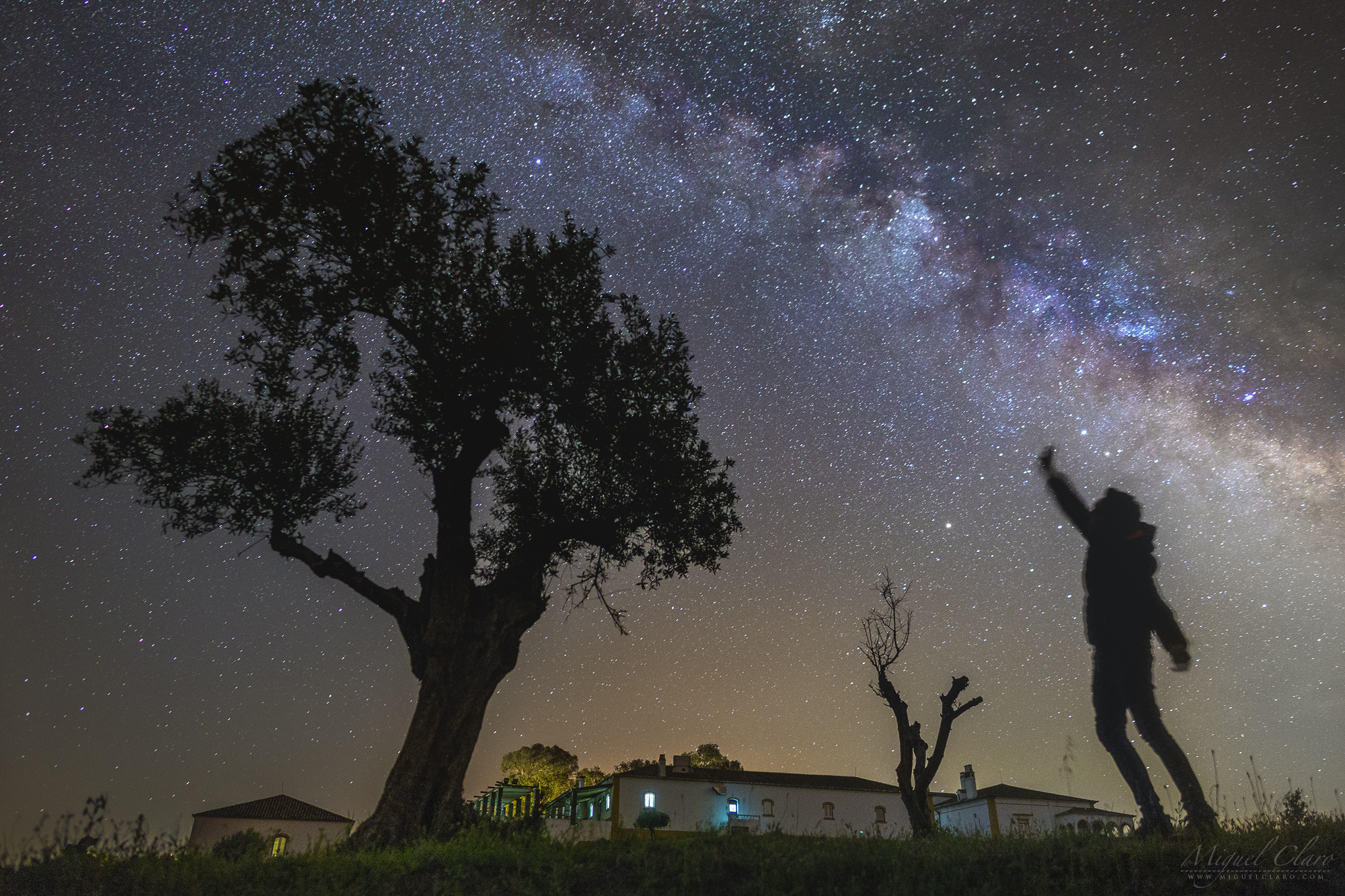 Noudar Nature park touching the sky