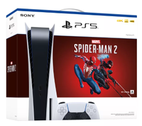 PS5 Spider-Man 2 Bundle: was $559 now $499 @ Best Buy
The PS5 Spider-Man 2 bundle packages together a PS5 Disc console with a digital copy of Marvel's Spider-Man 2. It's the perfect bundle if you're looking to upgrade to Sony's flagship gaming console and get one of the console's best games at the same time. This bundle comes with the original PS5 model rather than the Slim.&nbsp;
Price check: sold out @ Amazon | $499 @ Walmart