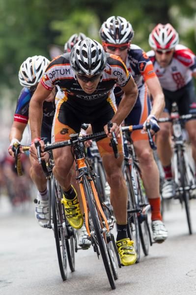Jesse Anthony (Optum) leads a coup up the wall.