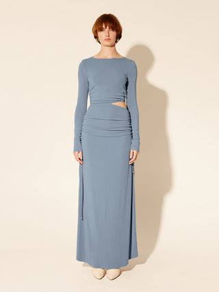 Vanessa knitted maxi dress | Kivari International