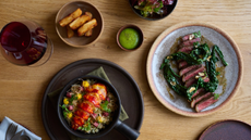 Dishes at Mare, East Sussex 