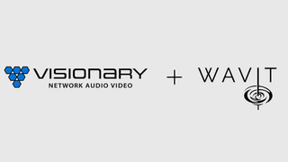 Visionary and WAVIT logos which have joined forces to promote DEI in Pro AV. 