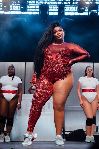 Best Coachella Fashion Looks | Lizzo performs onstage at the 2019 Coachella Valley Music and Arts Festival on April 21, 2019 in Indio, California.