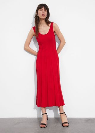 Slim Tank Midi Dress