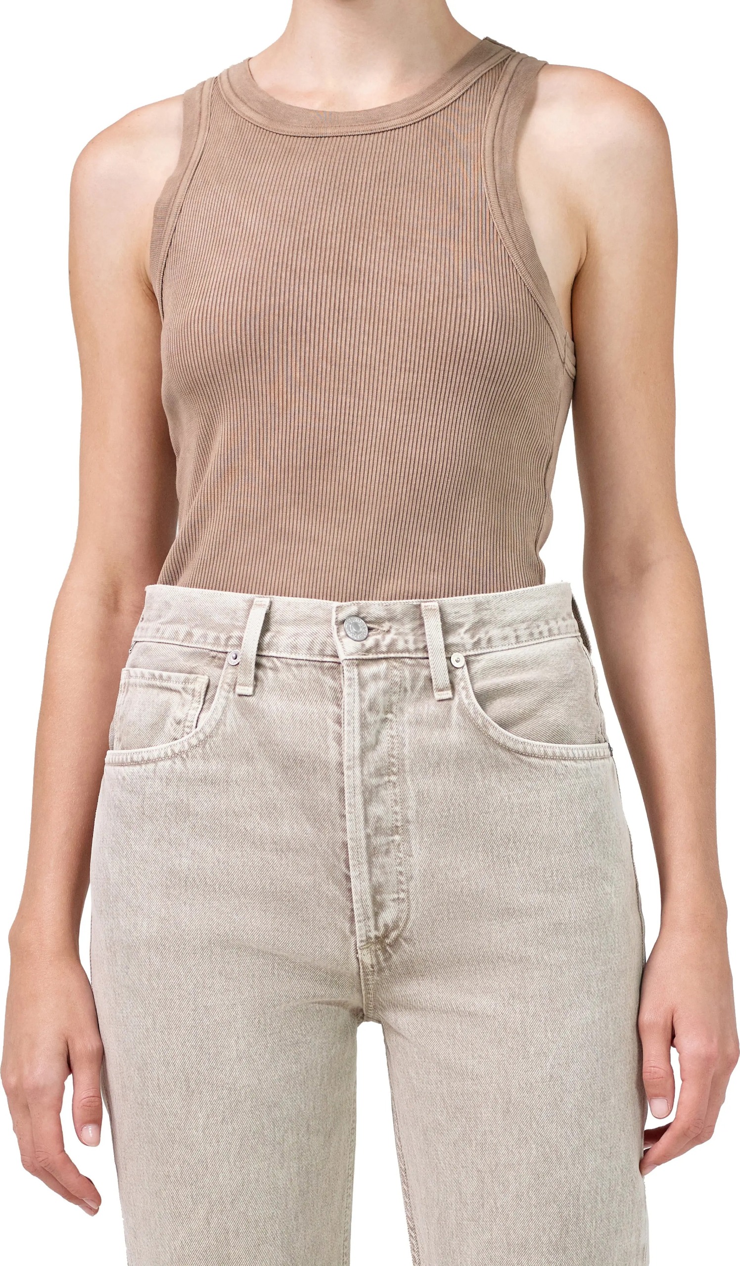 Isabel Rib Racerback Tank