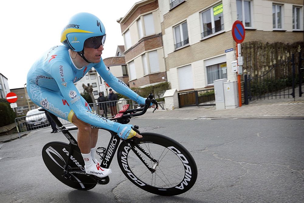 Lieuwe Westra (Astana Pro Team) in Three Days of De Panne time trial