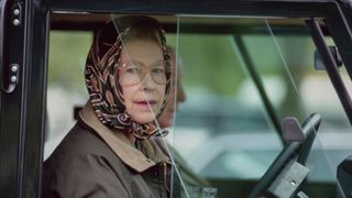 Queen Elizabeth driving