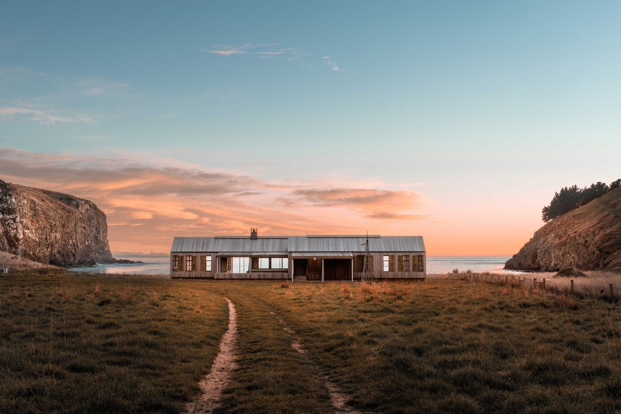 Exterior view of Scrubby Bay, New Zealand