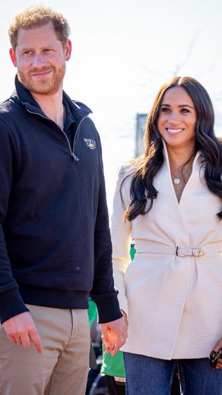 Prince Harry and Meghan's Netflix show: Prince Harry, Duke of Sussex and Meghan, Duchess of Sussex attend day two of the Invictus Games 2020 at Zuiderpark on April 17, 2022 in The Hague, Netherlands.