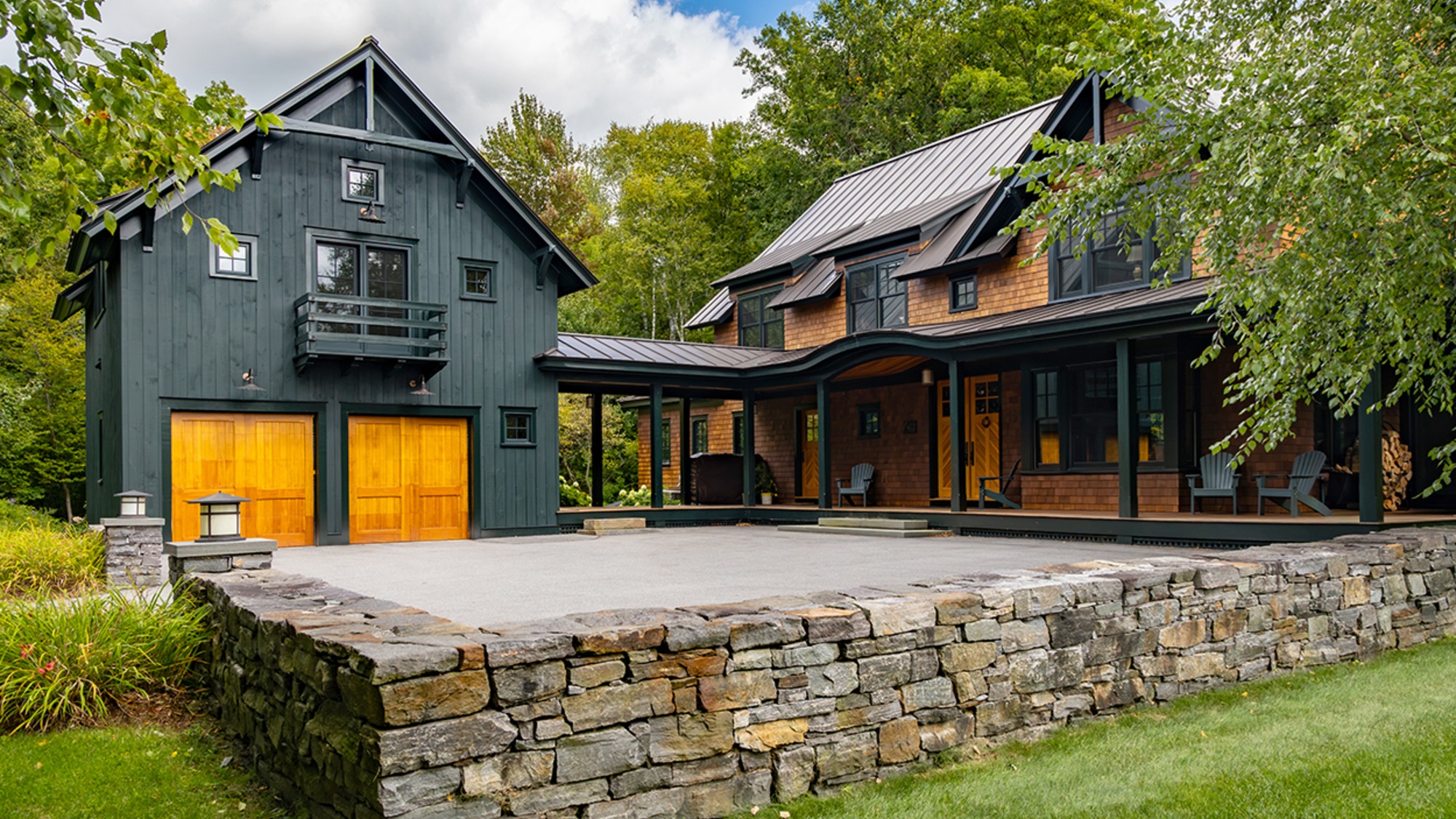 A four-bedroom, 2013 lodge home in Williston, Vermont