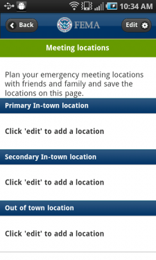 FEMA Android app