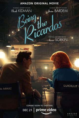 Javier Bardem and Nicole Kidman as Ricky and Lucy in Being the Ricardos