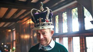 Harry Enfield as King Charles in The Windsors Coronation Special