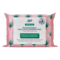 Boots Biodegradable Micellar Cleansing Wipes, £1.50 | Boots 