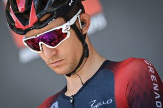 Polish Michal Kwiatkowski of Ineos Grenadiers pictured at the start of the third stage of the Criterium du Dauphine cycling race 169km between SaintPaulien and ChastreixSancy France Tuesday 07 June 2022 BELGA PHOTO DAVID STOCKMAN Photo by DAVID STOCKMAN BELGA MAG Belga via AFP Photo by DAVID STOCKMANBELGA MAGAFP via Getty Images