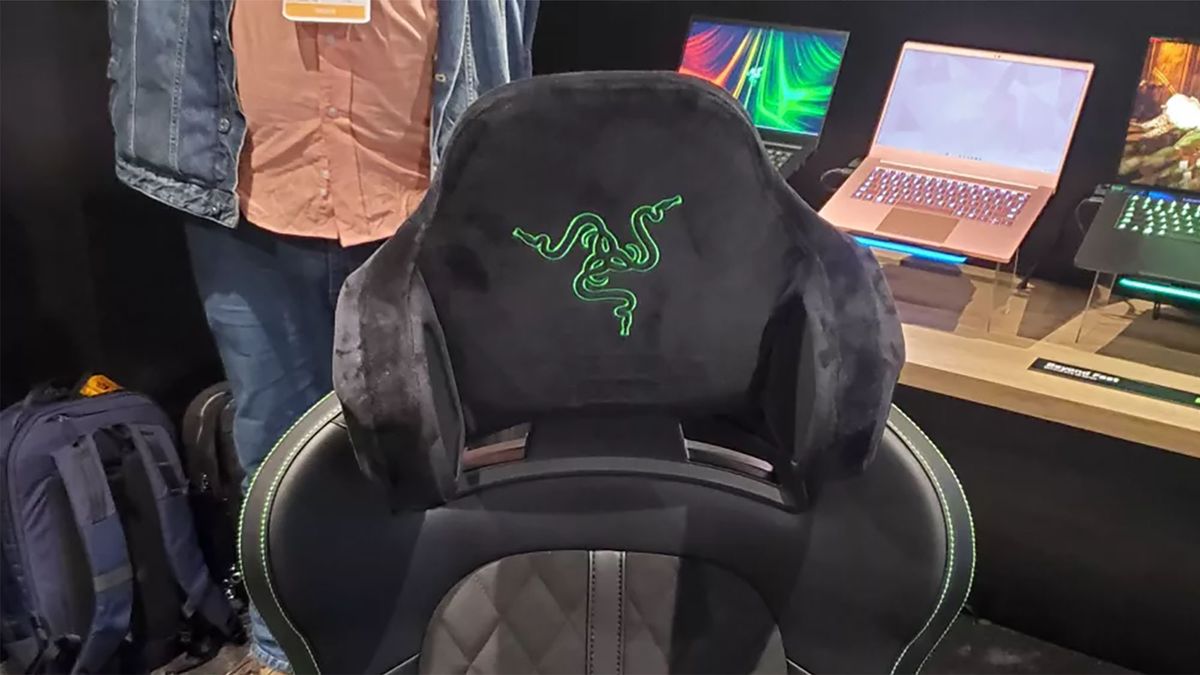 Razer's Project Carol Is The Haptic Feedback Gaming Chair Cushion We 