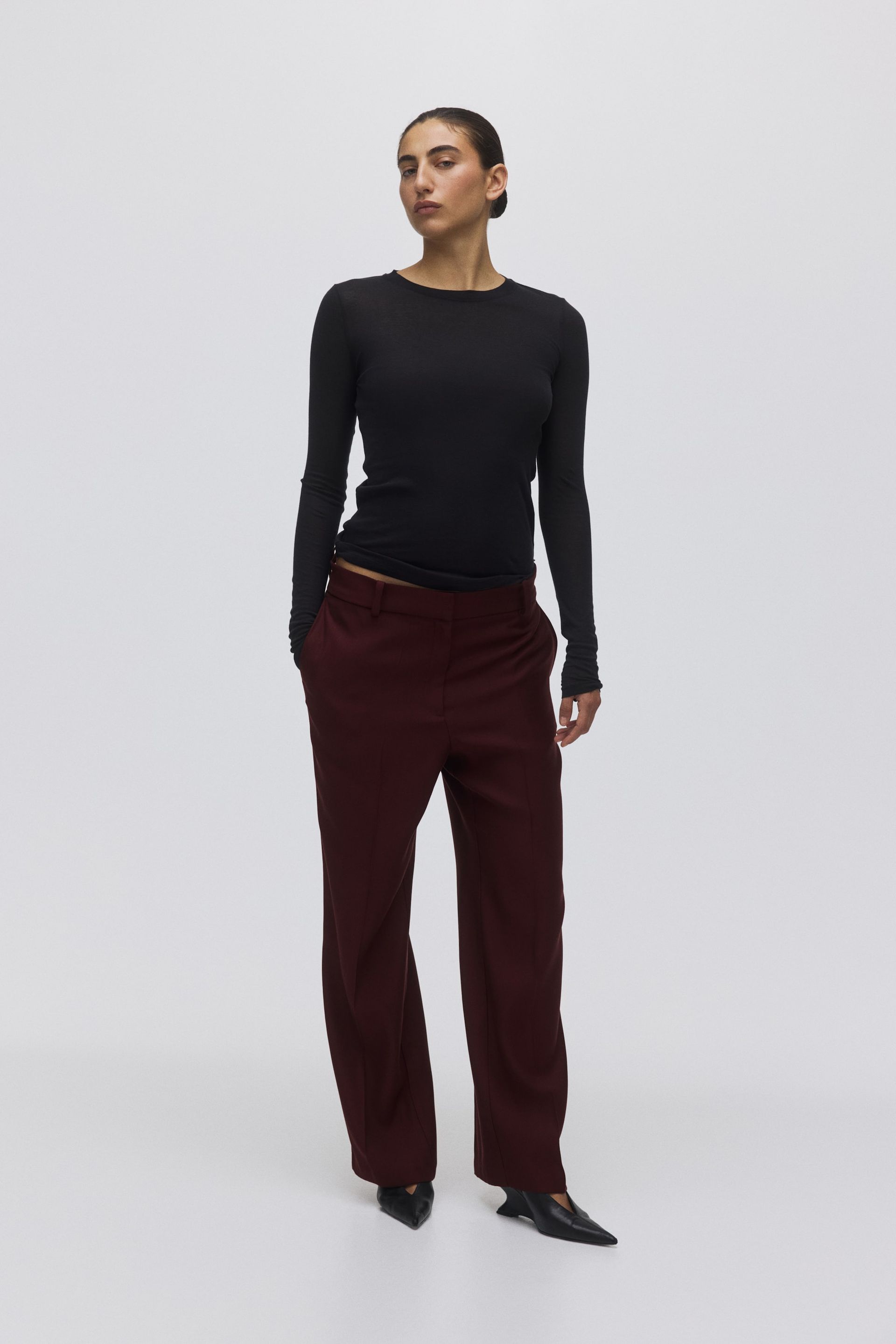 Suit Pants - Dark Khaki Green