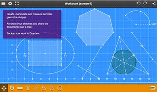 Screenshot geometry pad