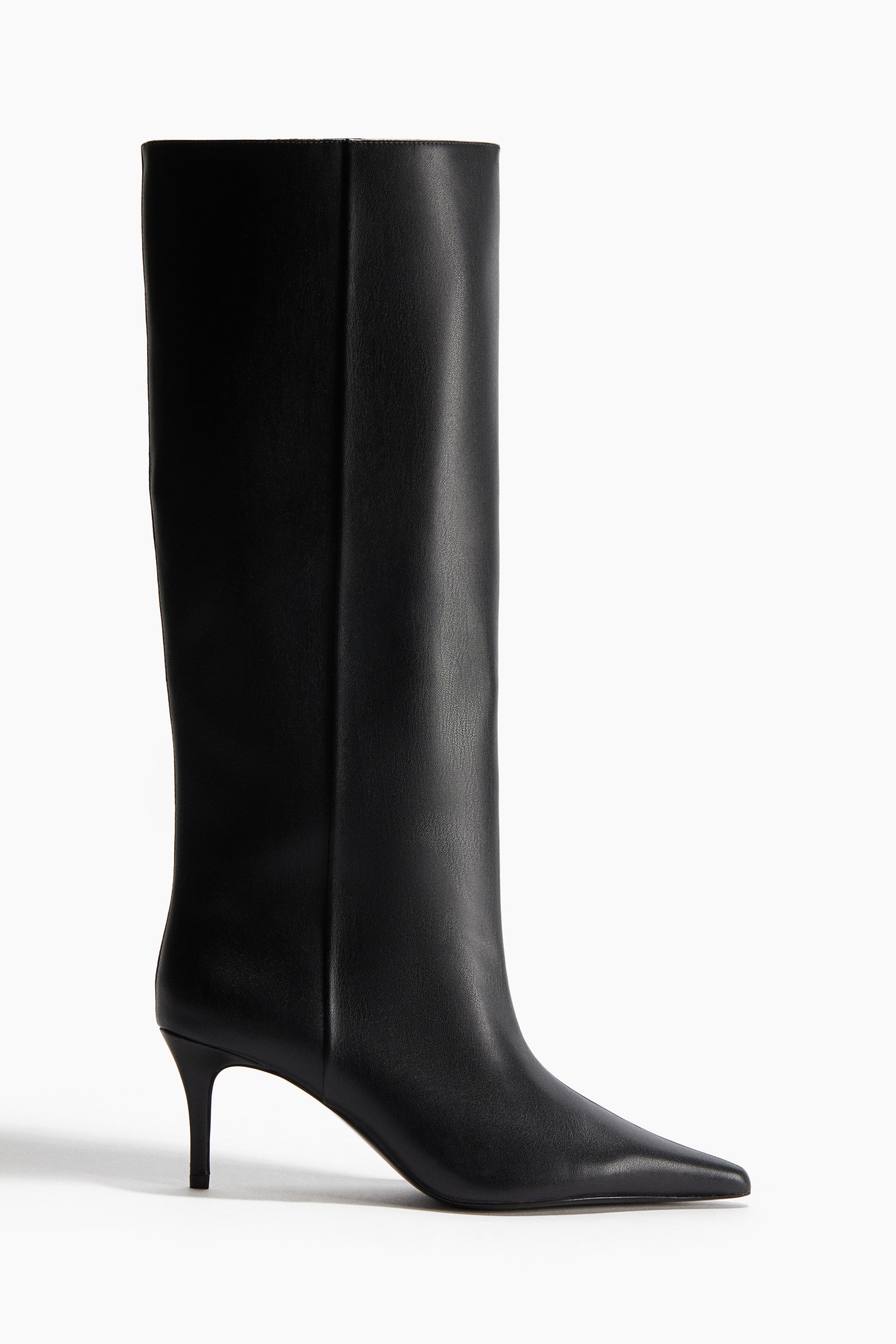 Knee-High Boots - Black