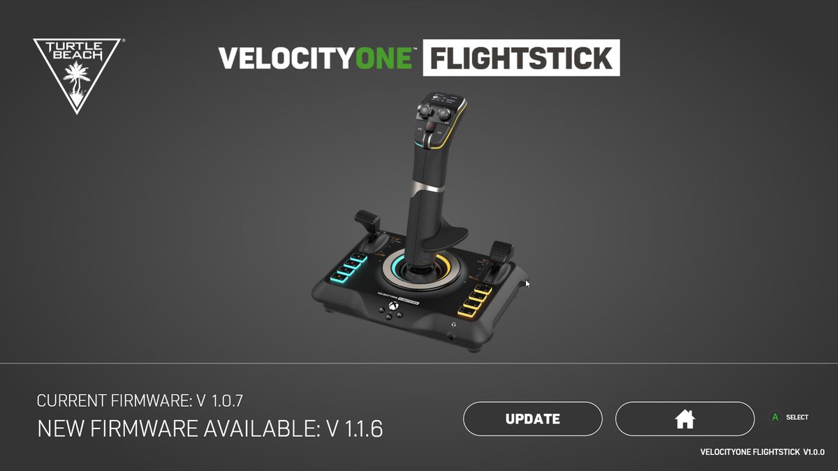 Turtle Beach VelocityOne Flightstick desktop app