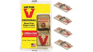 Victor metal pedal mouse traps