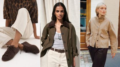 Three model images of Hush sale