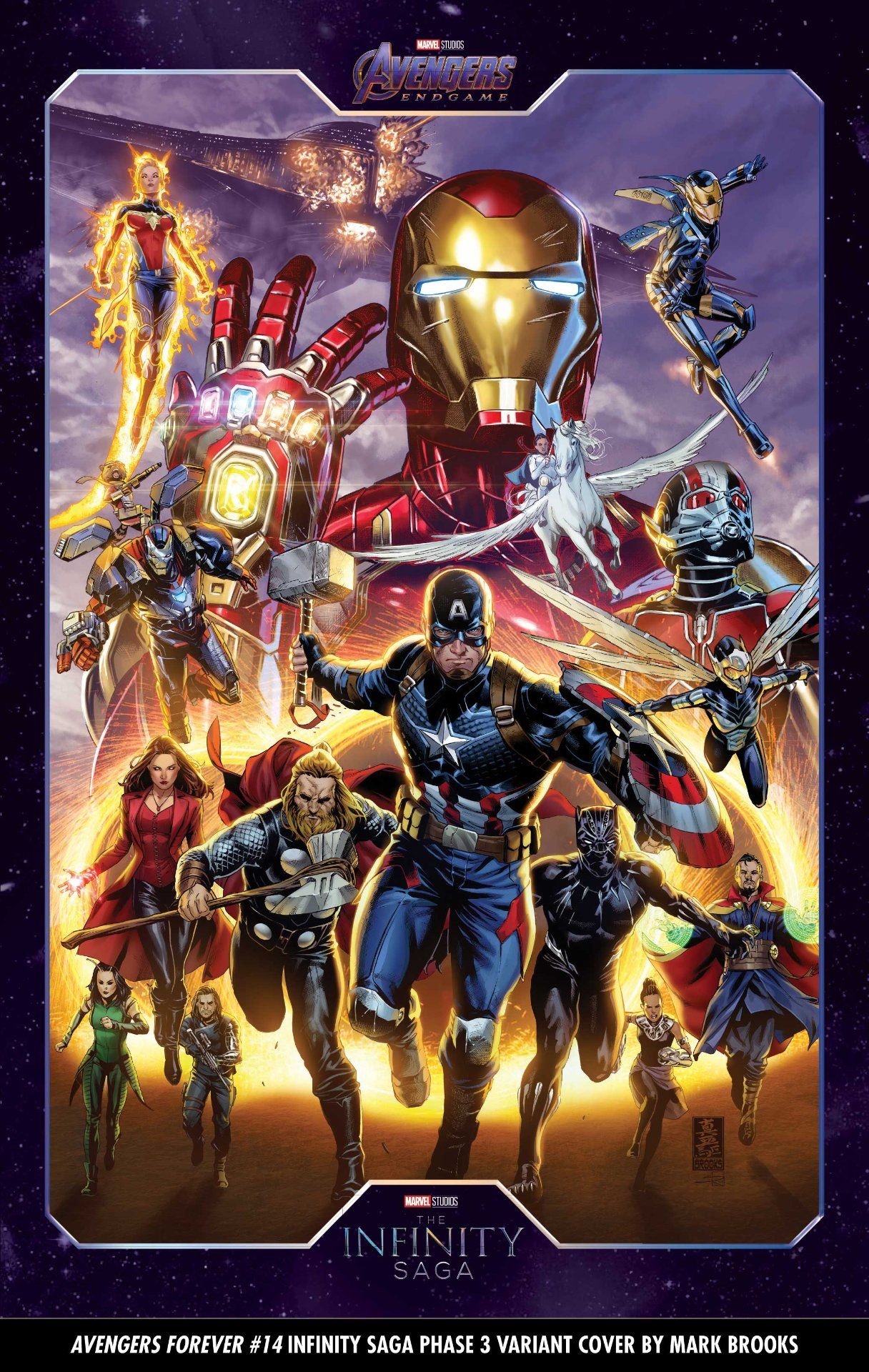 Infinity Saga Phase 3 variant covers