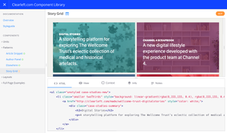 Clearleft's Fractal enables you to build component libraries for your web projects