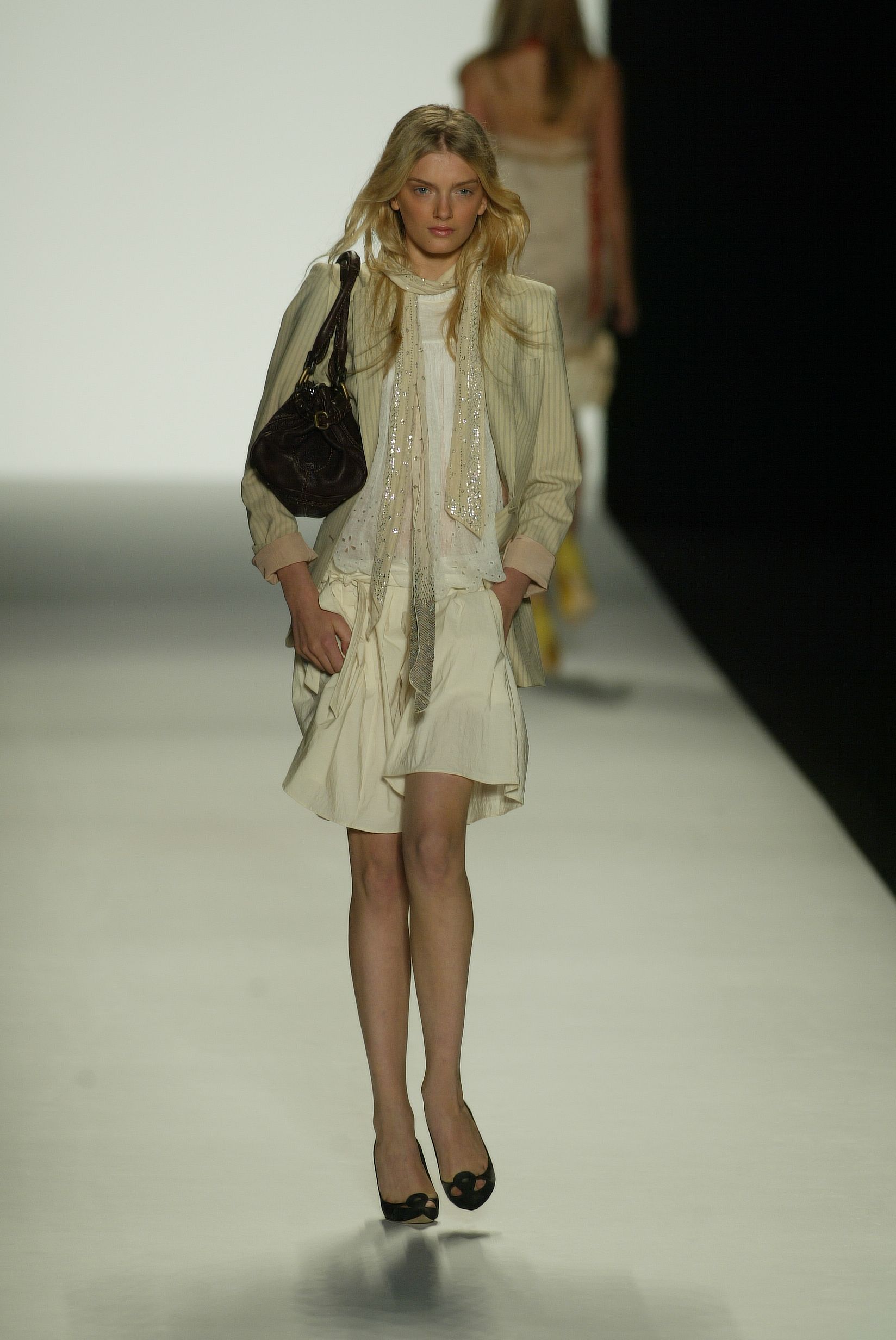 Model on the Chloé spring/summer 2005 runway.