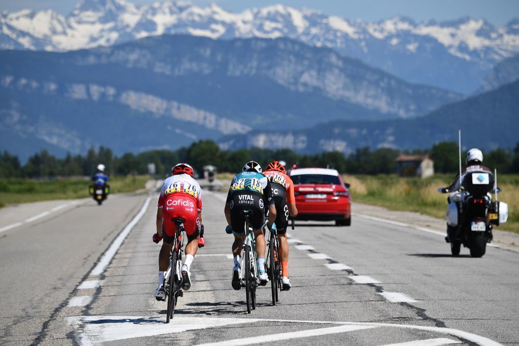 The breakaway on stage 5