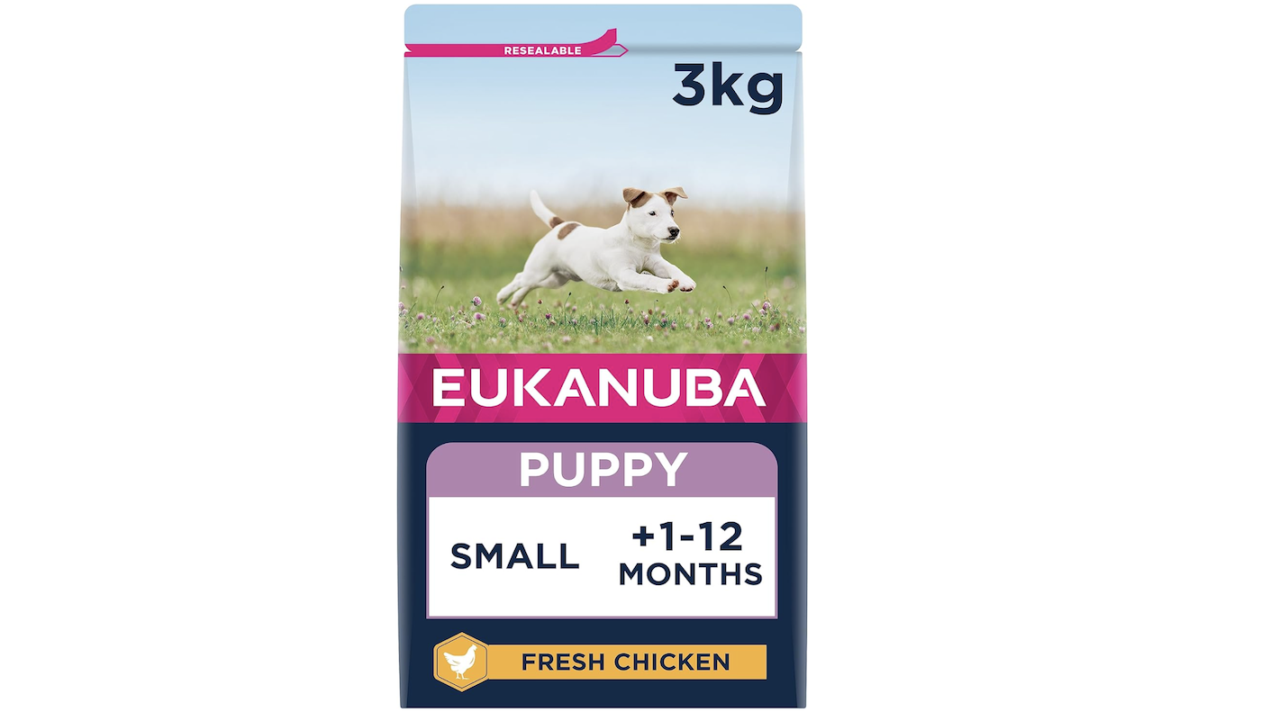 Eukanuba small breed puppy food