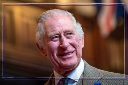 King Charles’ cheeky reply - King Charles III visits Aberdeen Town House to meet families who have settled in Aberdeen from Afghanistan, Syria and Ukraine on October 17, 2022 in Aberdeen, Scotland