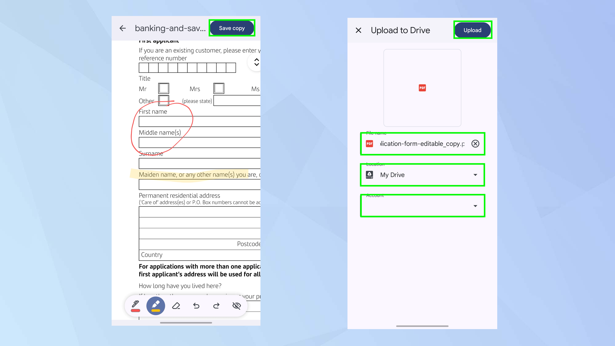 How to open and annotate PDFs in Chrome on Android