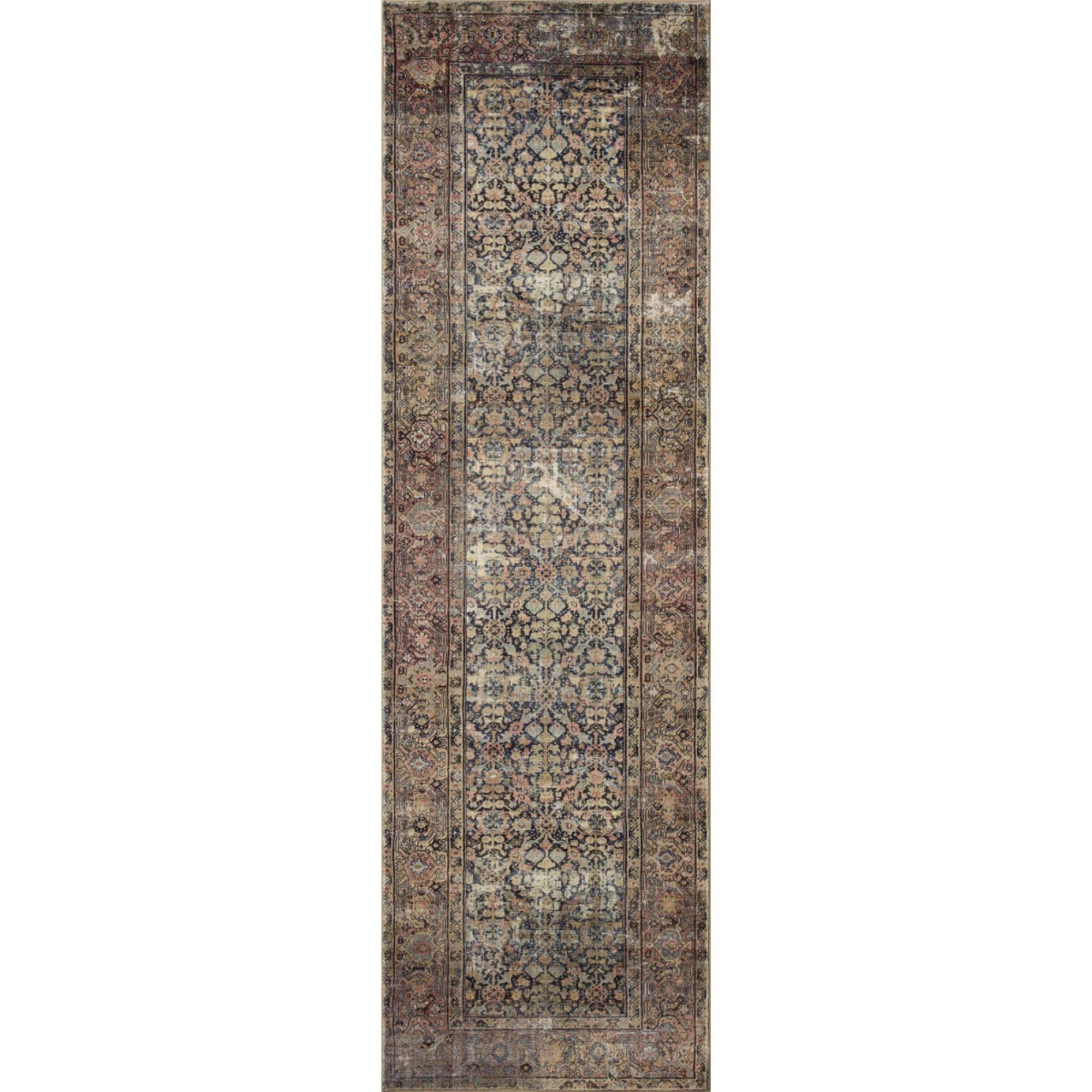 Amber Lewis x Loloi Morgan DenimMulti Rug
