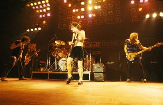AC/DC onstage