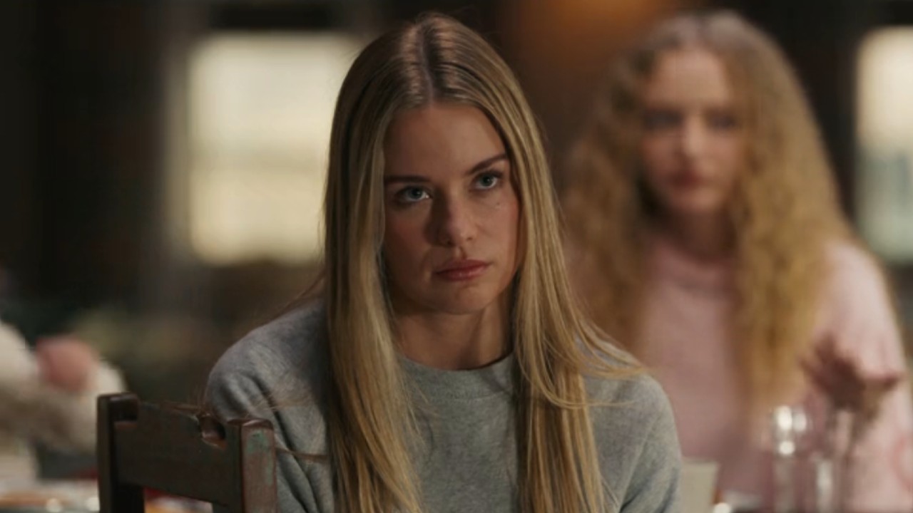 Paige glaring in The Madison. 