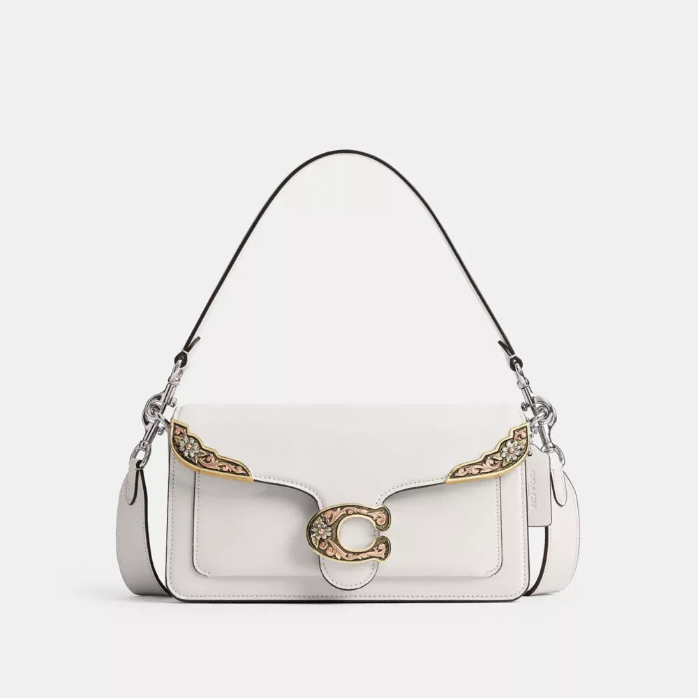 Tabby Shoulder Bag 26 With American Craft Inlay