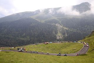 Col du Portet at the 2018 Tour de France