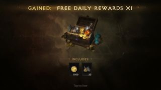 Diablo Immortal Free Daily Rewards