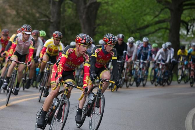 The 5hr Energy p/b Kenda team spent nearly the entire day at the front of the peloton.