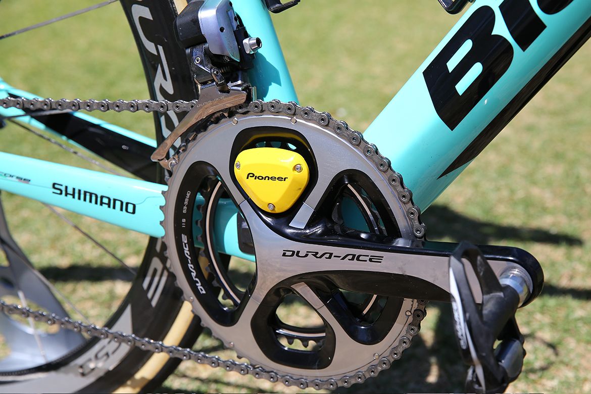 LottoNl-Jumbo are using the Pioneer crank-based power meter