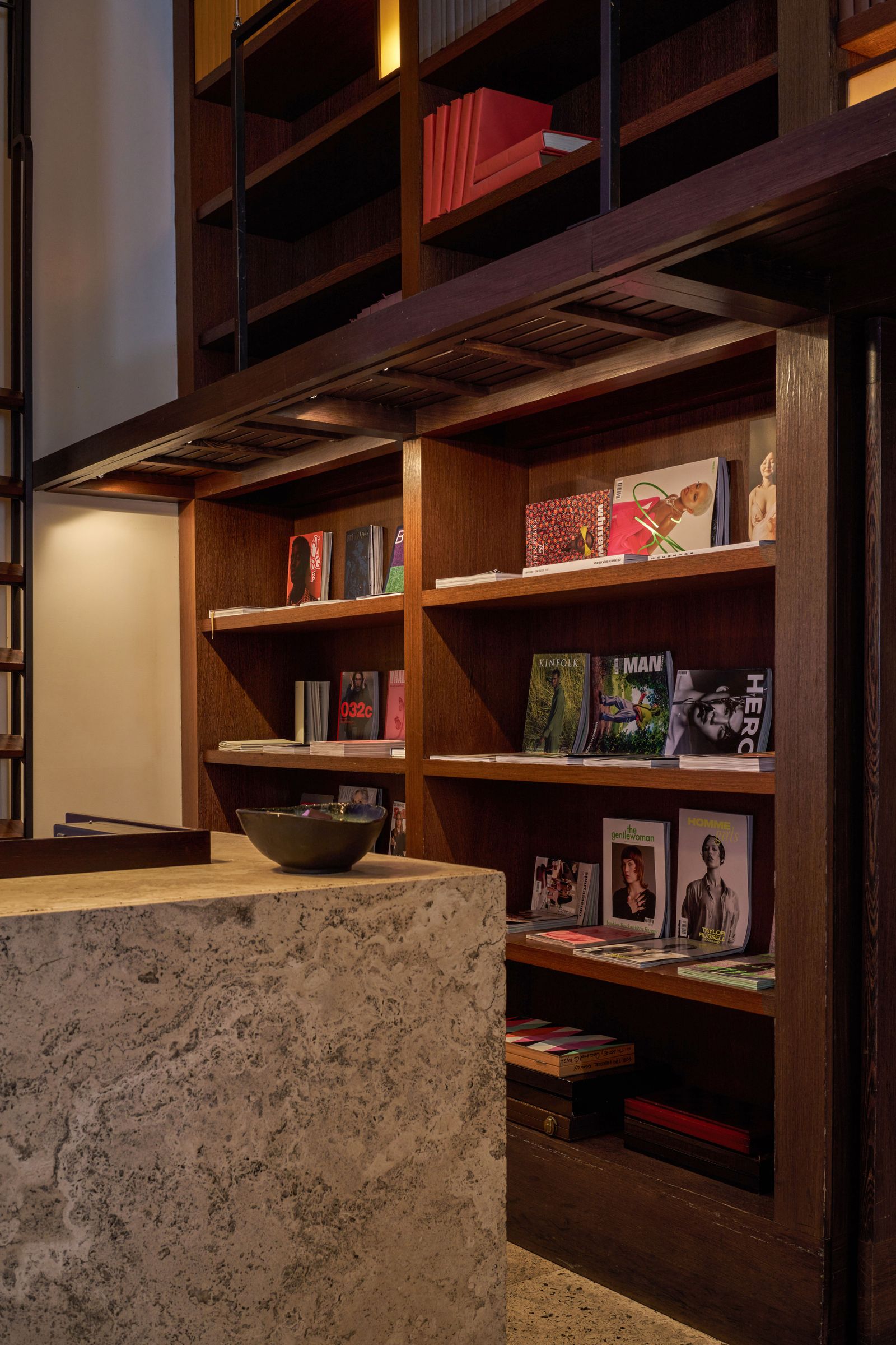 The Mercer hotel library by Dashwood Books is an analogue delight
