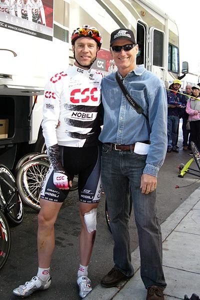 Richard Bryne poses with Jen Voigt