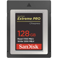 SanDisk 128GB Extreme Pro CFexpress Type B $249.99 $109.99 at AmazonSave $140 –