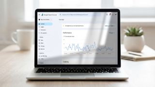 screenshot of Google Search Console on a macbook 