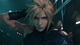 Cloud Strife in Final Fantasy 7 Remake