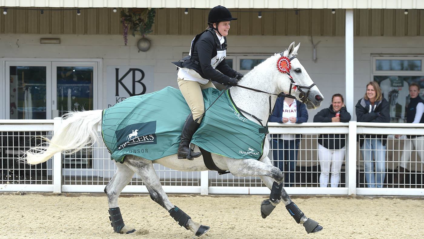 H &amp;amp; H Festival of Eventing Sat 25th to Mon 27th May 2019 at Keysoe Spring Showing Show Monday 29th Aprill 2019 Keysoe (folder) 113 - Serena Allery and Pocket Of Silver 80cm winner