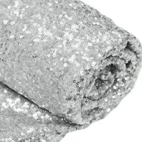 Silver sequin fabric - Amazon | £10.97