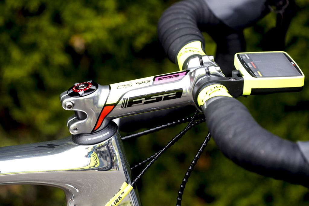 Contador ops for a FSA stem and handlebar combo